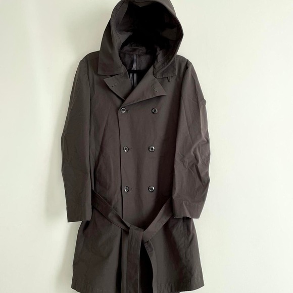 Kazuyuki Kumagi Attachment Light trench Jacket Men Size 2